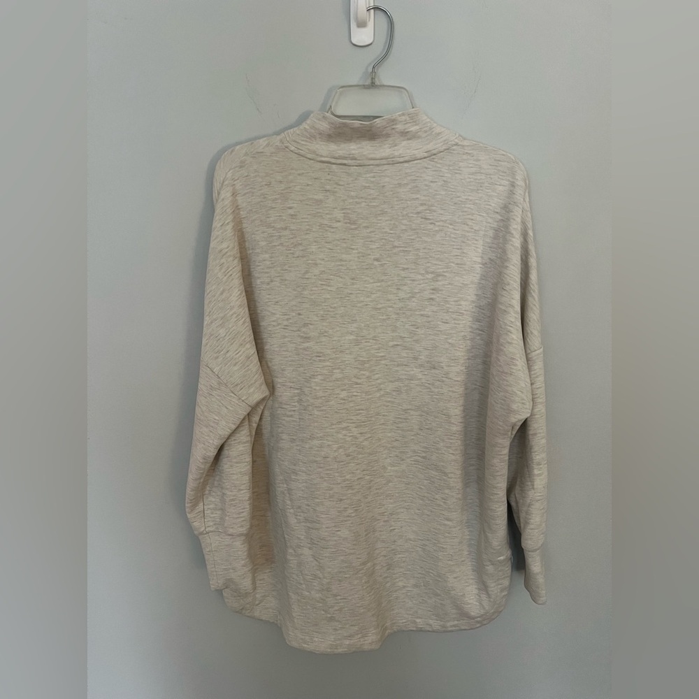 Varley bay sweat double face long sleeve sweater size small New without tags - Picture 7 of 13
